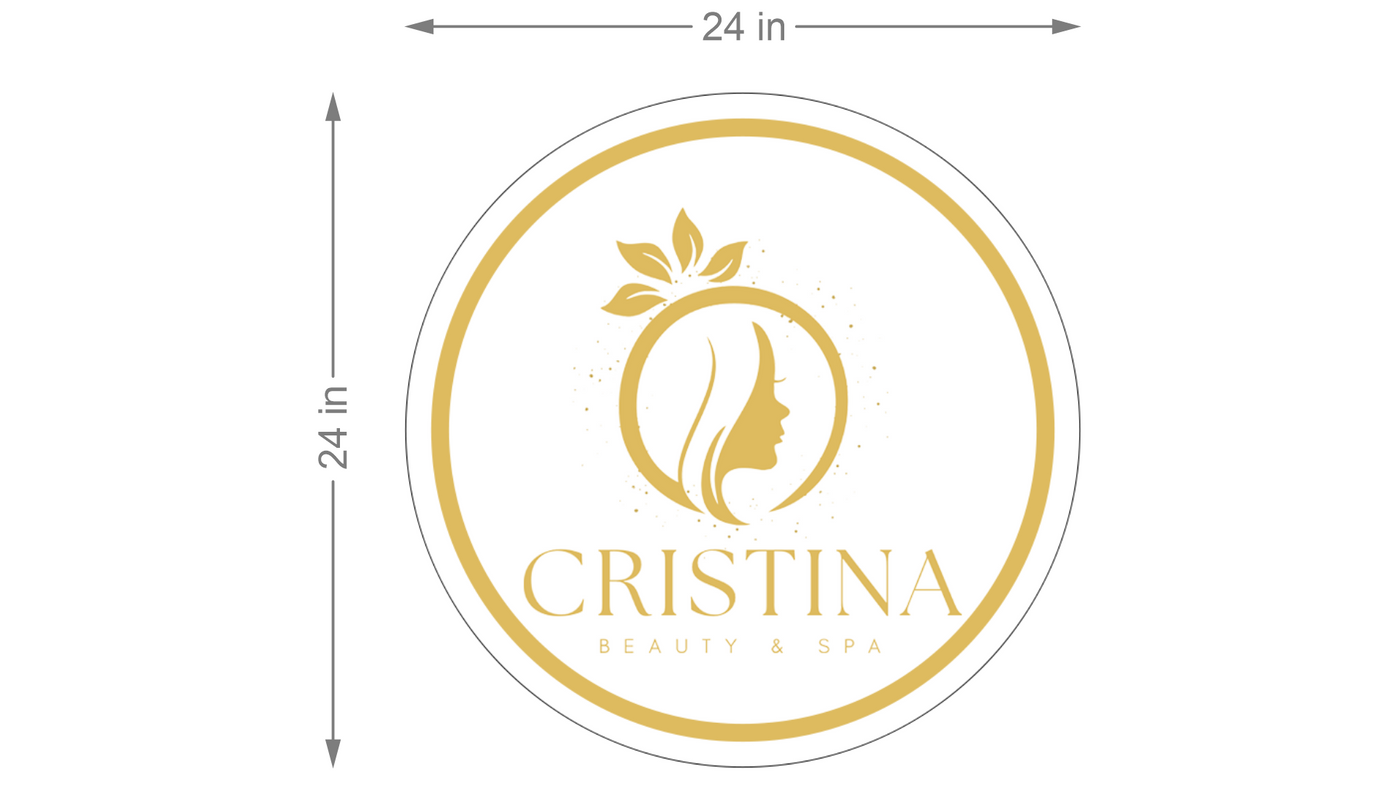 Neon Acrylic Sign for Cristina