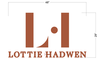 3D Metal Backlit Sign for Lottie Hadwen