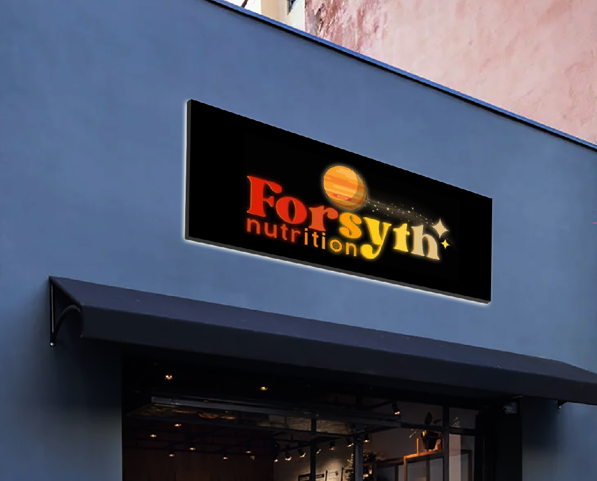 Business Signs for Forsyth nutrition