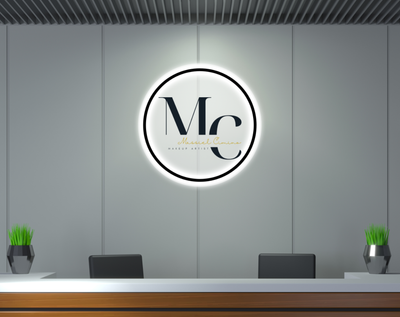 Business signage for massiel cimino