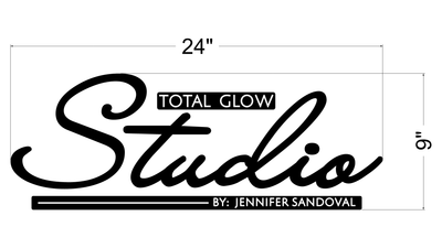 Business signage for Jennifer Sandoval