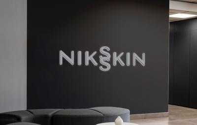 3D Metal Backlit Sign For Nikki cina