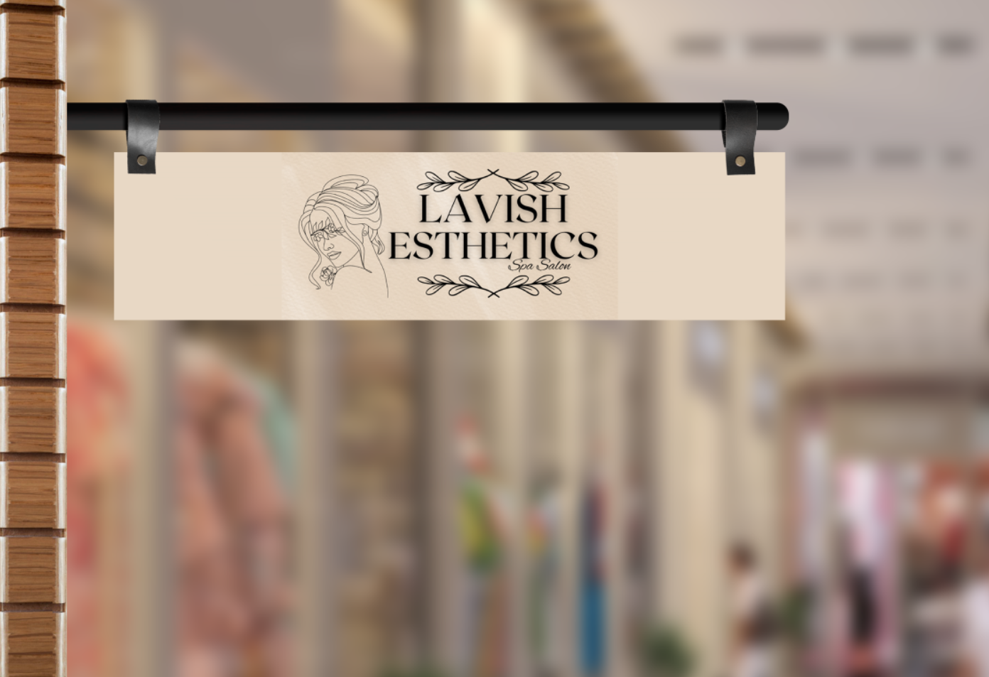 Blade sign for Lavish Esthetics