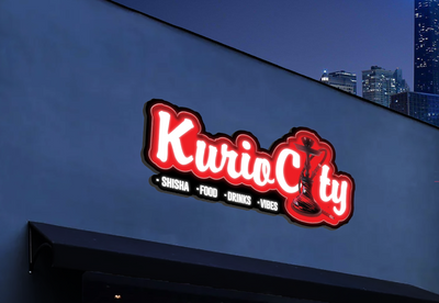 3D UV Acrylic Frontlit Sign for Kuriocity