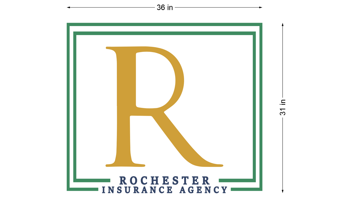 Business signage for Alexis Rochester