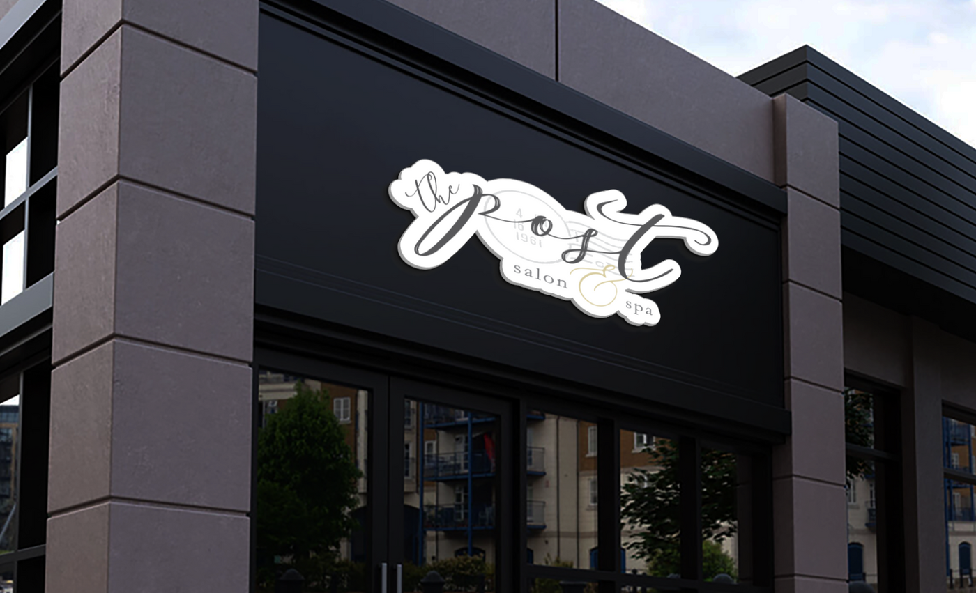 Business signage for Anita Roach