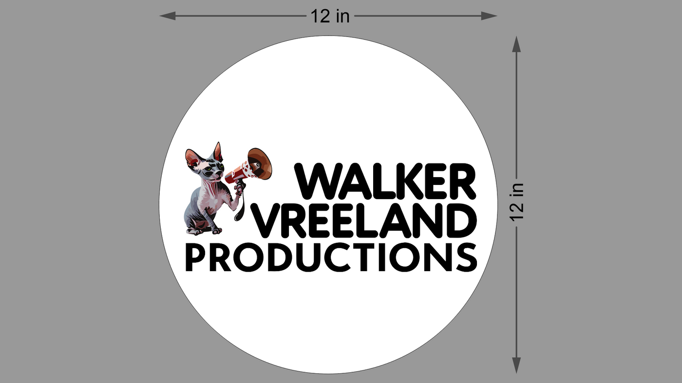 Business signage for Walker Vreeland