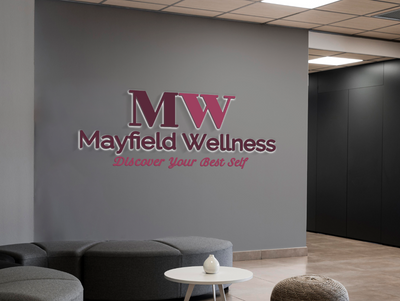 3D Metal Backlit sign for Danielle Mayfield