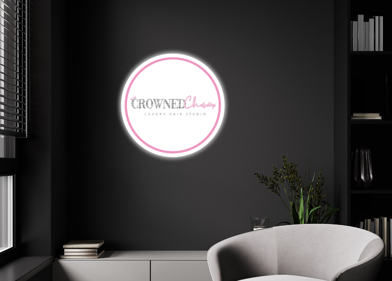 Business signage for Ebony Rosa