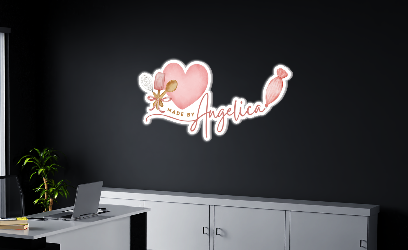 Business Signage for Angelica Potter