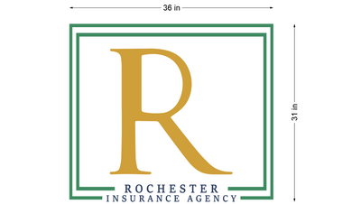 Business signage for Alexis Rochester