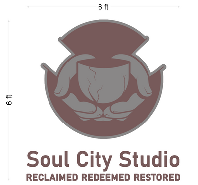 3D Acrylic Frontlit Sign for Soul City Studoi