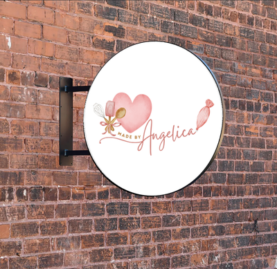 Business Signage for Angelica Potter