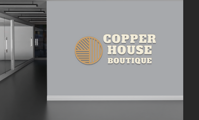 Custom Signs For Copper House Boutique